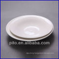 P&T porcelain round deep plate pasta plate salad plate